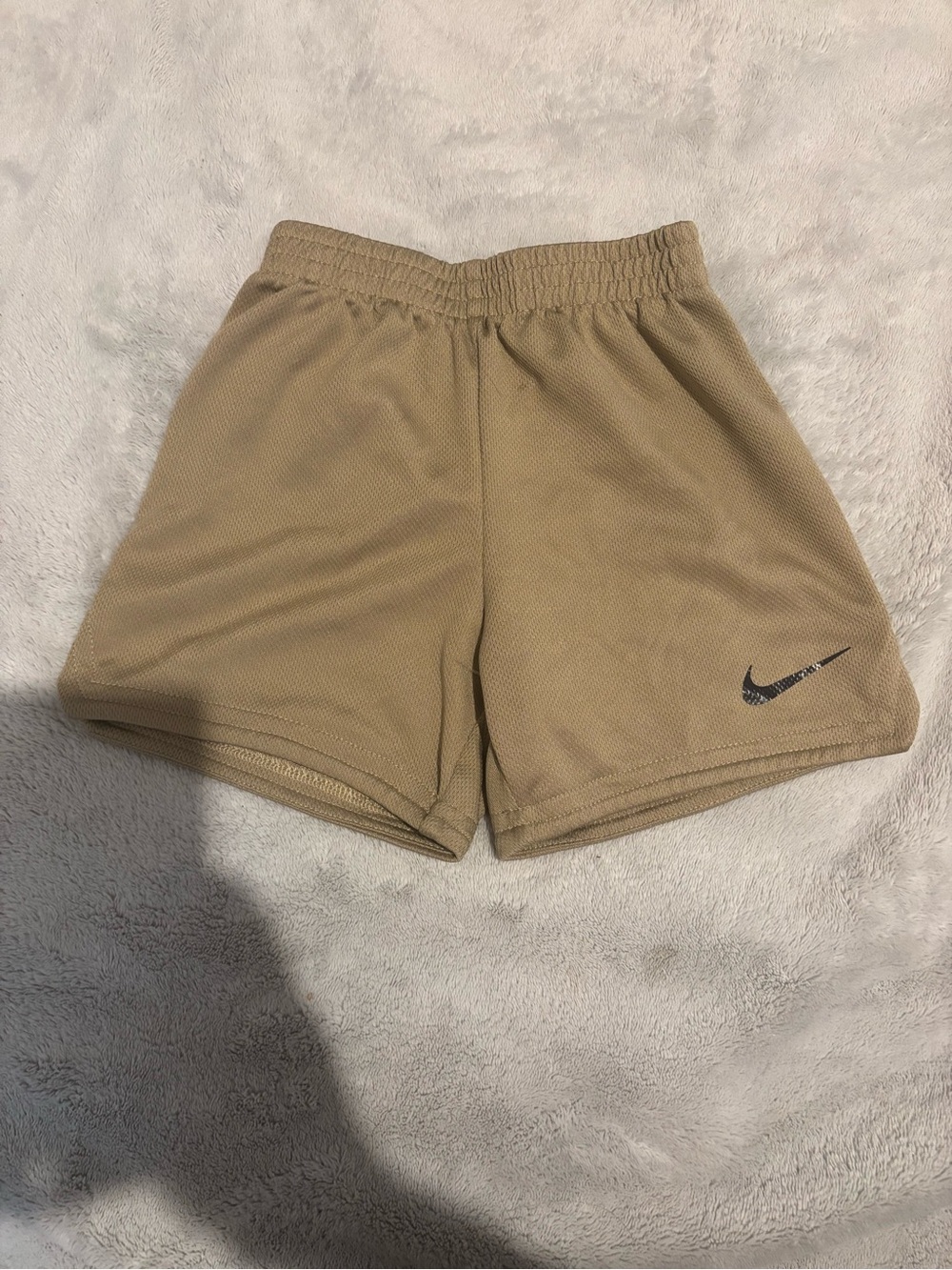 Nike Kids Tan Athletic Shorts